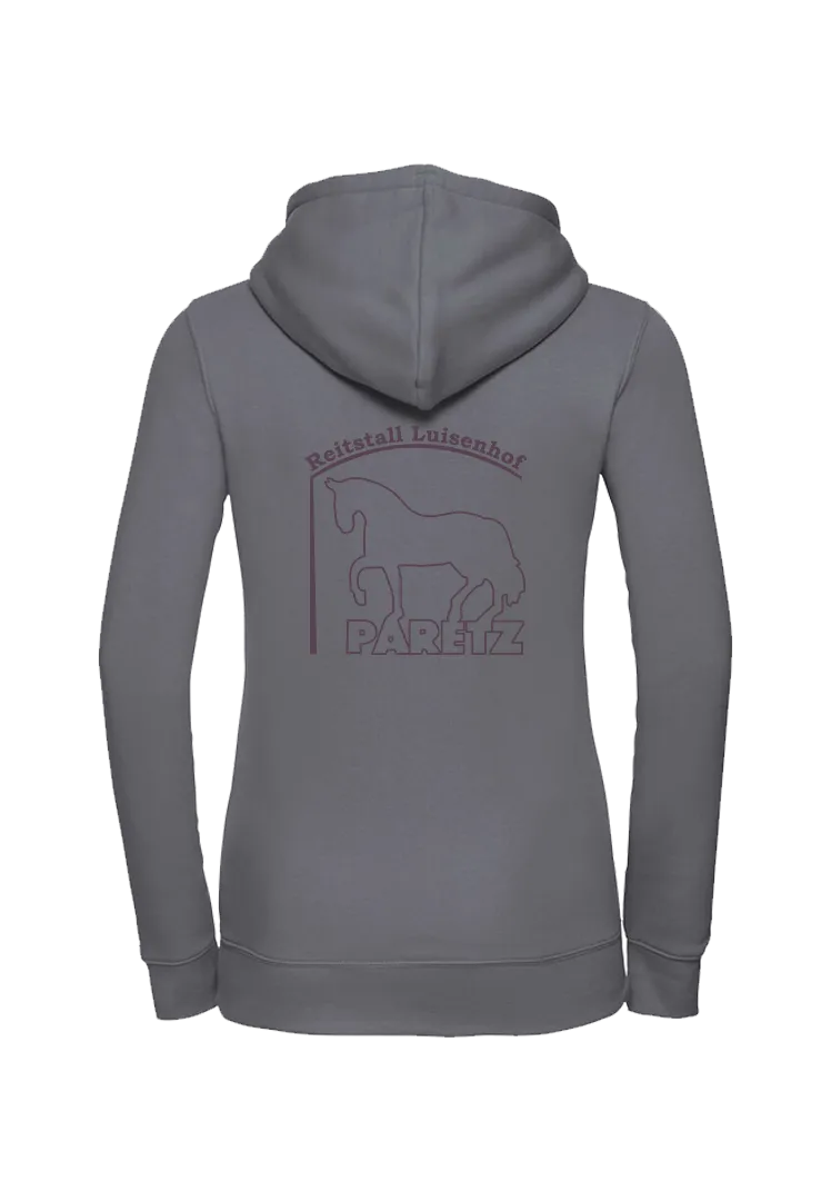 Zip-Hoodie Damen - convoy grey