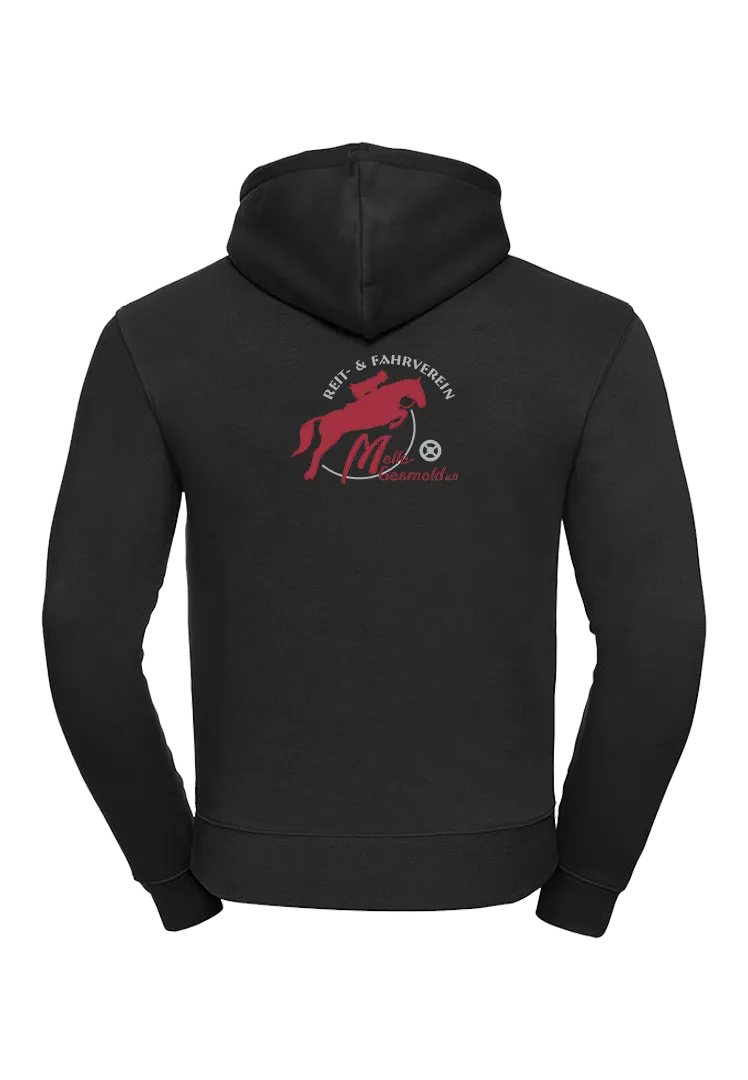 Zip-Hoodie Herren - schwarz