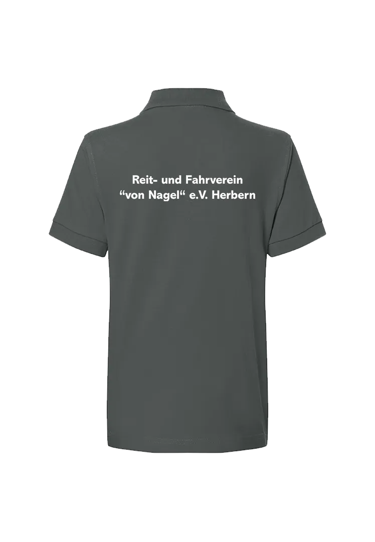 Poloshirt Kinder - graphite