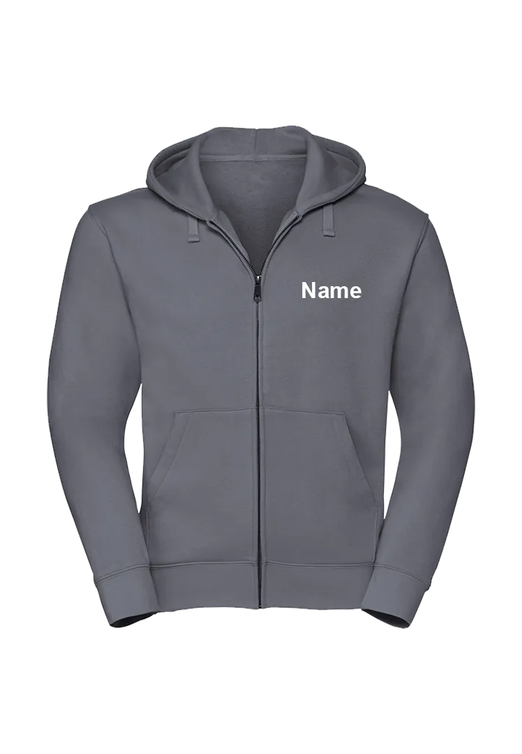 Zip-Hoodie Herren - convoy grey