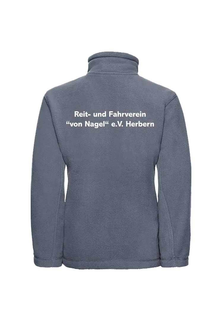 Fleecejacke Kinder - convoy grey