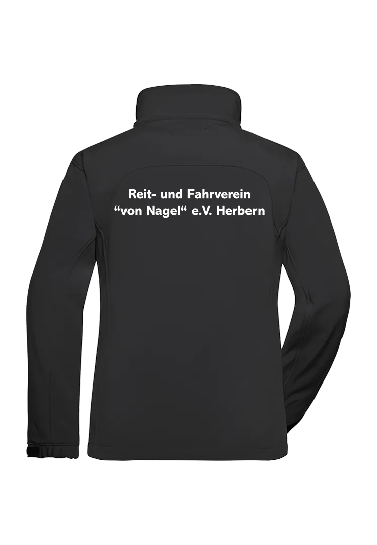 Softshelljacke Damen - schwarz