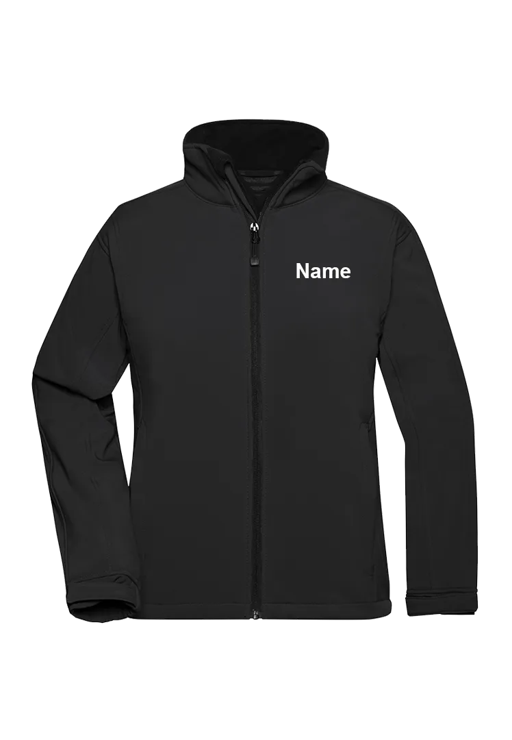 Softshelljacke Damen - schwarz