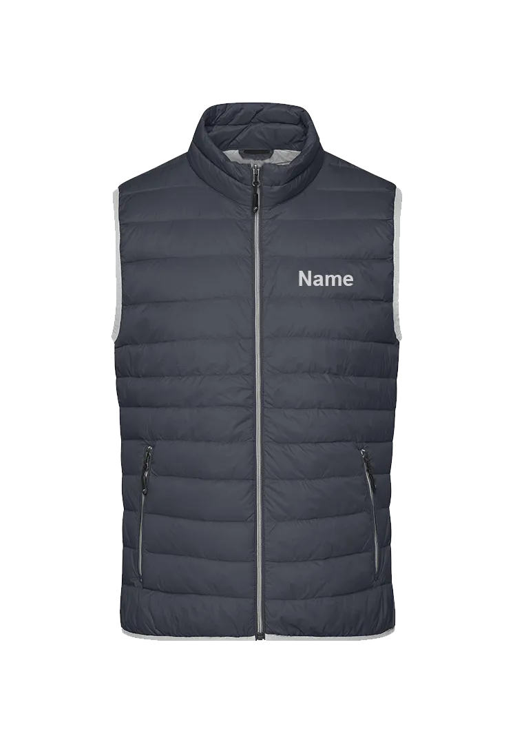 Steppweste Herren - graphite