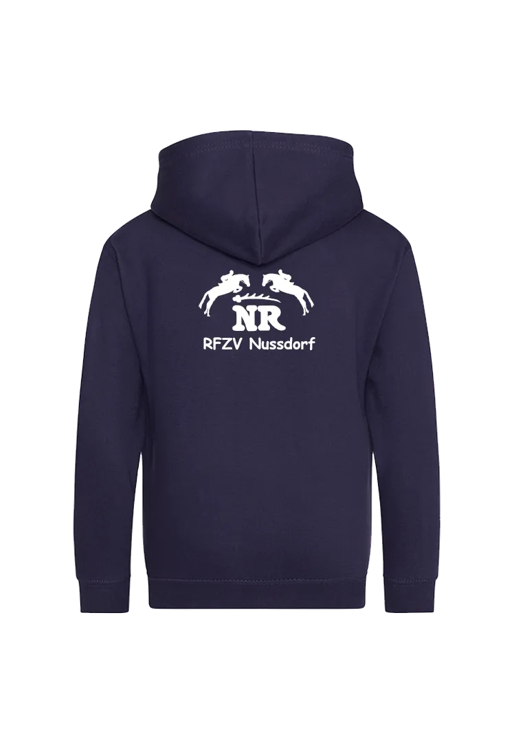 Zip-Hoodie Kinder - navy