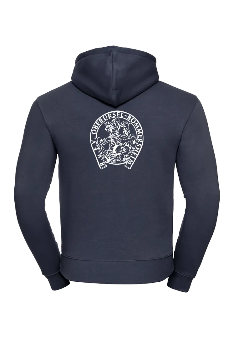 Zip-Hoodie Herren - navy