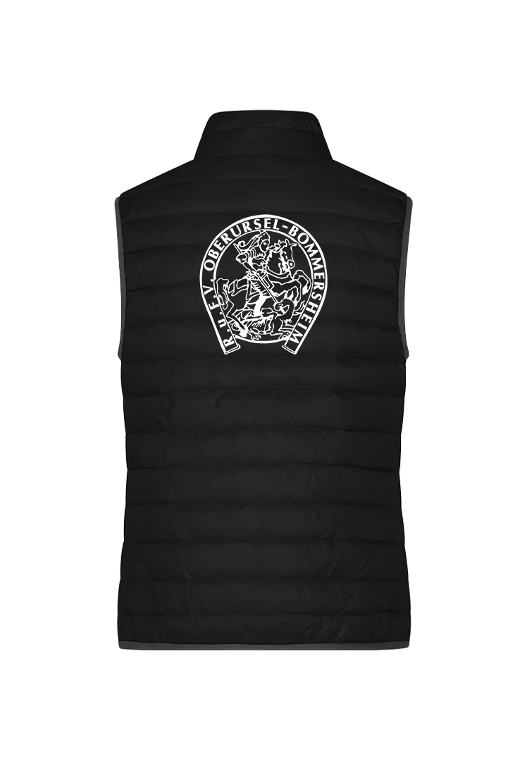 Steppweste Damen - schwarz