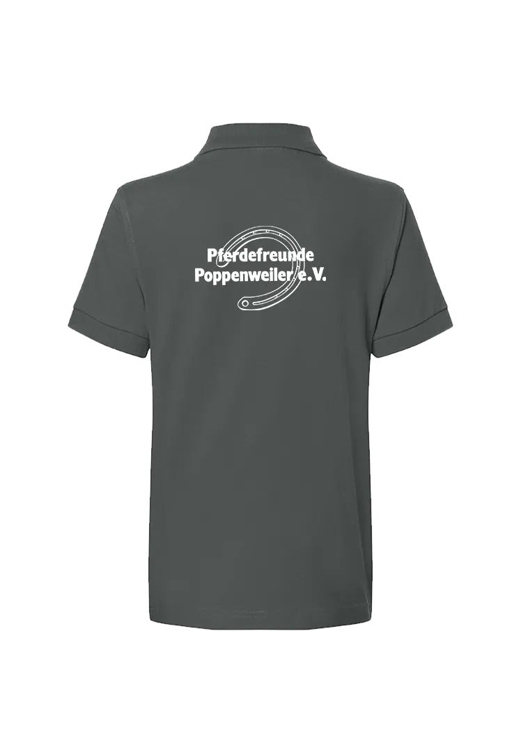 Poloshirt Kinder - graphite