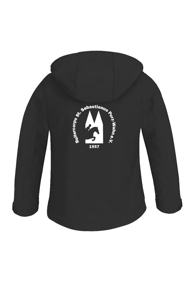 Softshelljacke Kinder - black