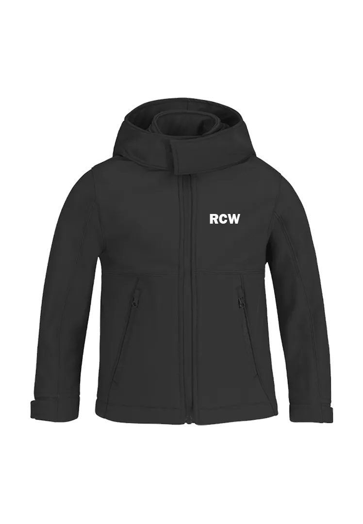 Softshelljacke Kinder - black