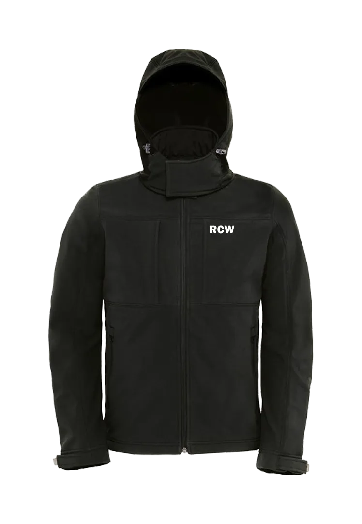 Softshelljacke Herren - black
