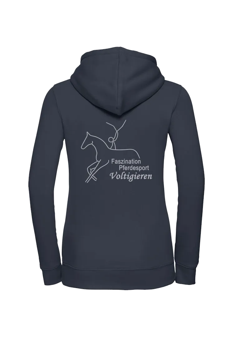 Zip-Hoodie Damen - navy 