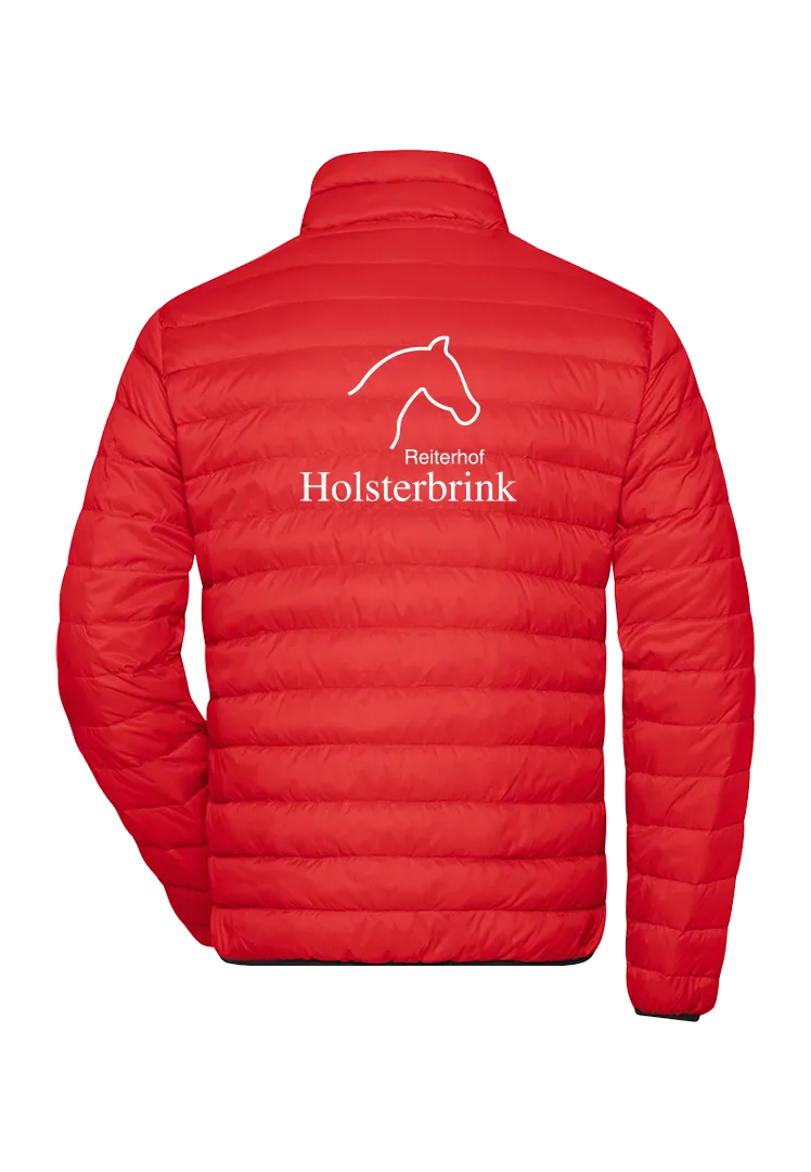 Steppjacke Herren - rot