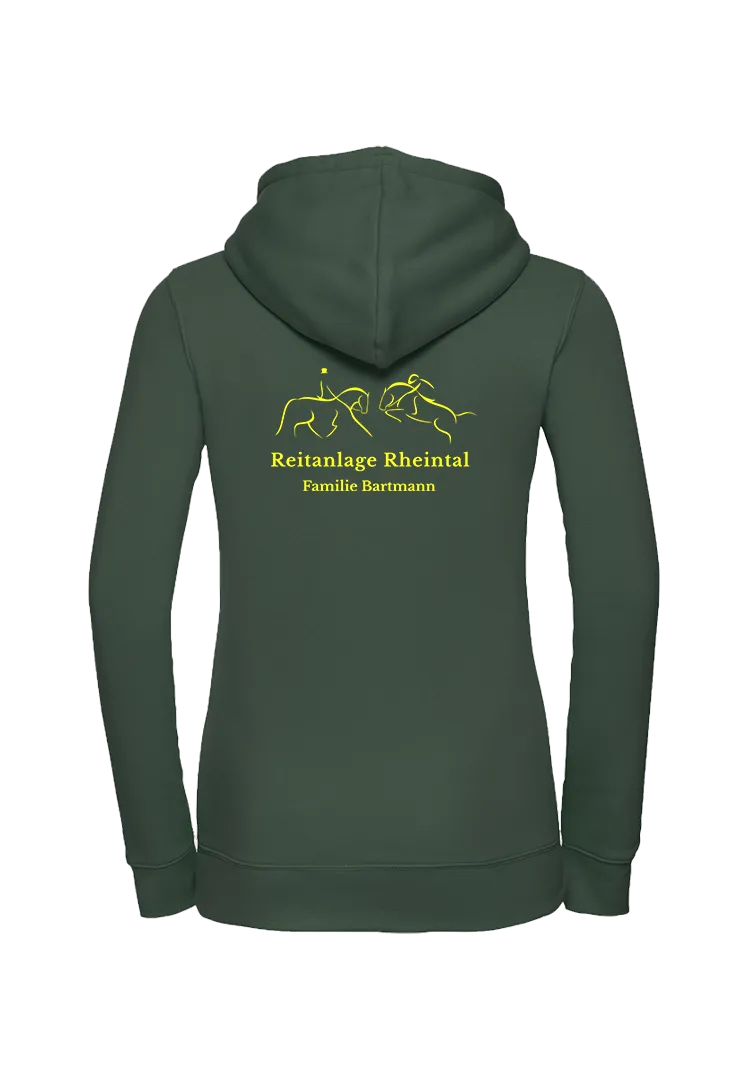 Hoodie Damen - bottle green