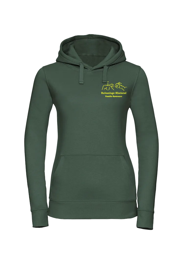 Hoodie Damen - bottle green