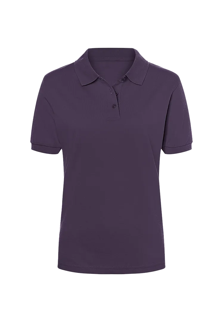 Poloshirt Damen - aubergine