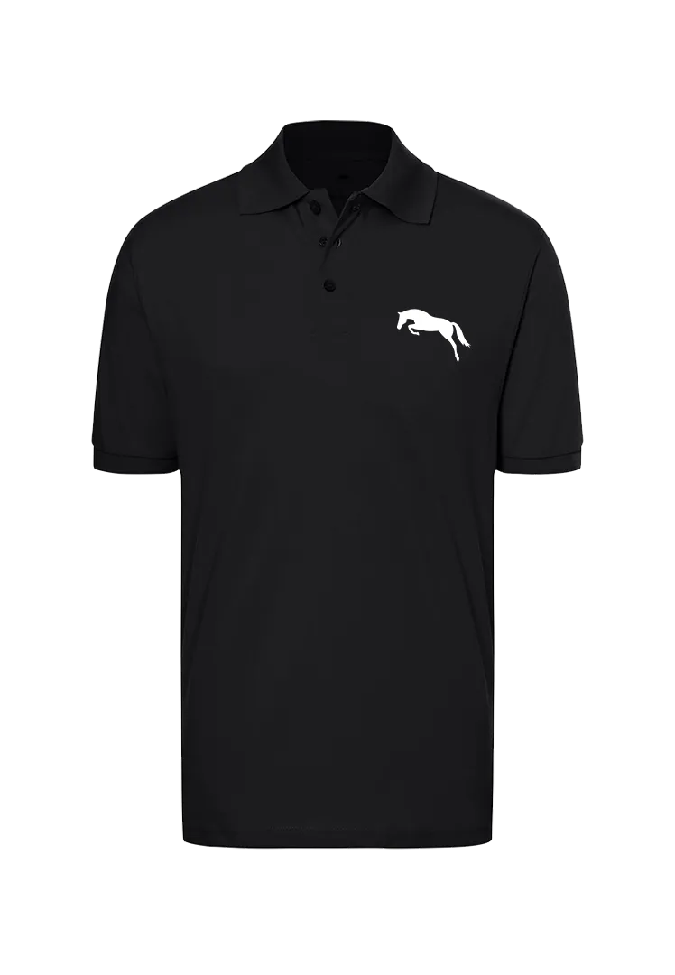 Poloshirt Herren - schwarz