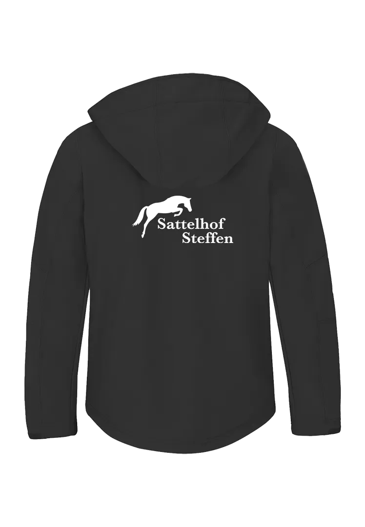 Softshelljacke Herren - schwarz