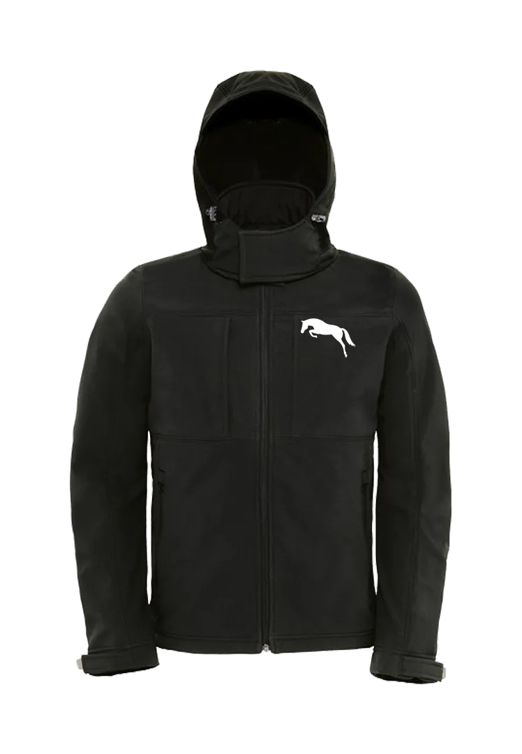 Softshelljacke Herren - schwarz
