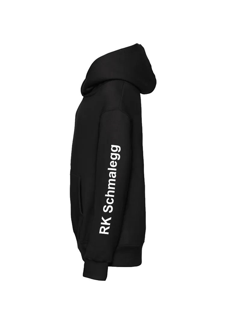 Zip-Hoodie Kinder - schwarz