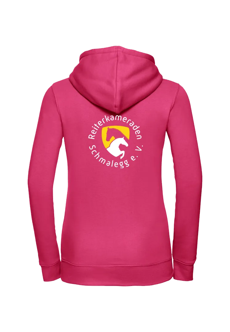 Zip-Hoodie Damen - pink