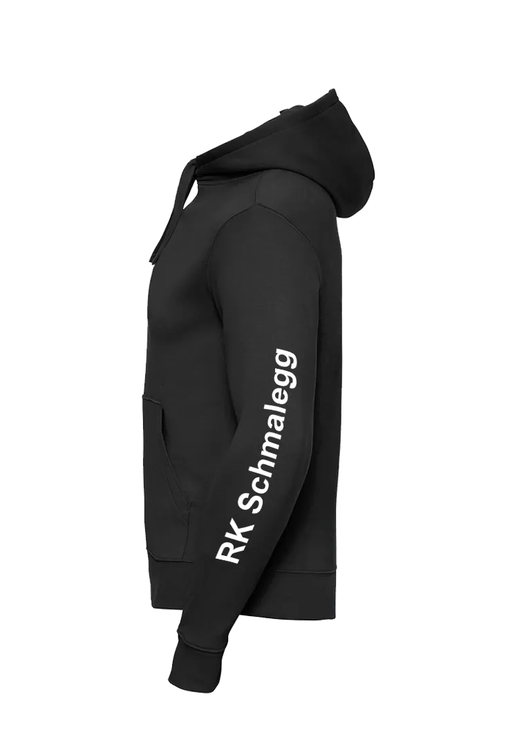 Zip-Hoodie Herren - schwarz