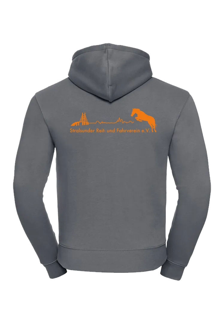 Zip-Hoodie Herren - convoy grey