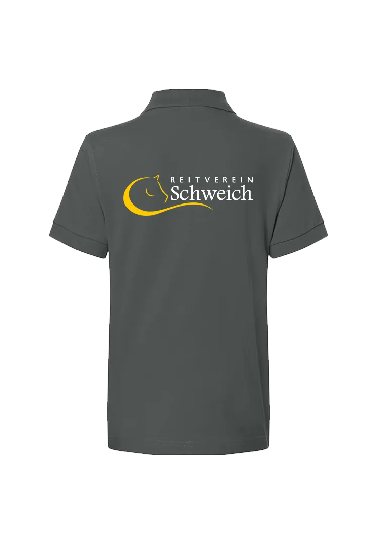 Poloshirt Kinder - graphite
