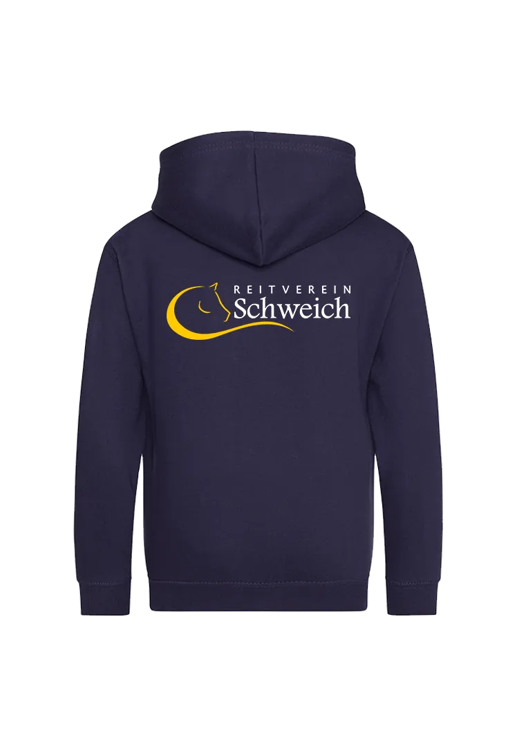 Zip-Hoodie Kinder - navy