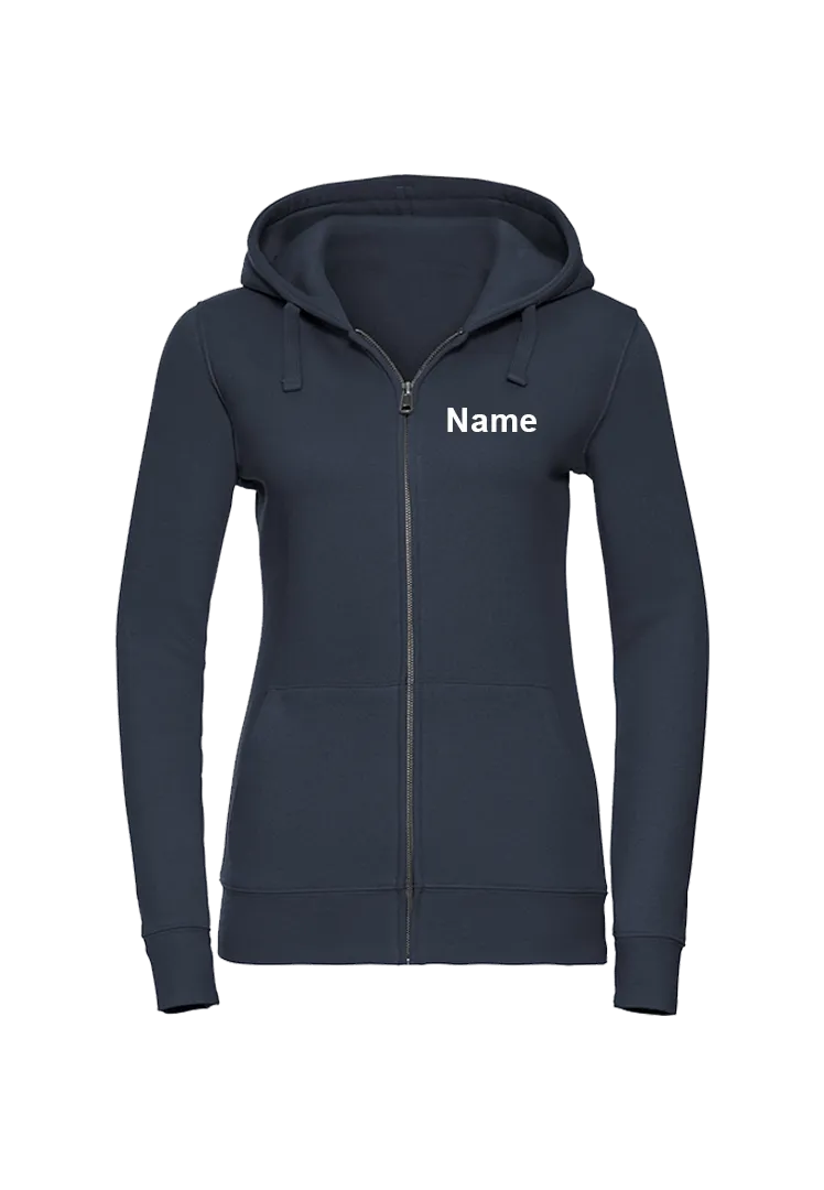 Zip-Hoodie Damen - navy