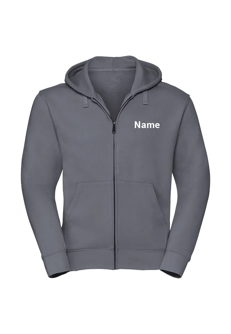 Zip-Hoodie Herren - convoy grey