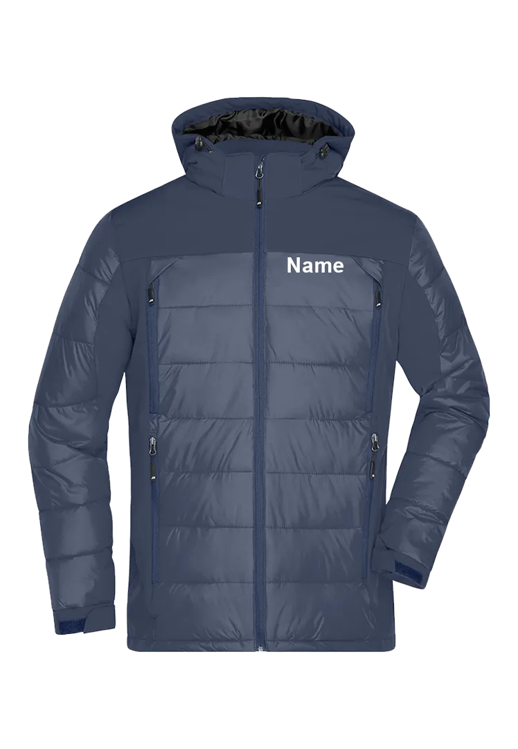Thermojacke Hybrid Herren - navy