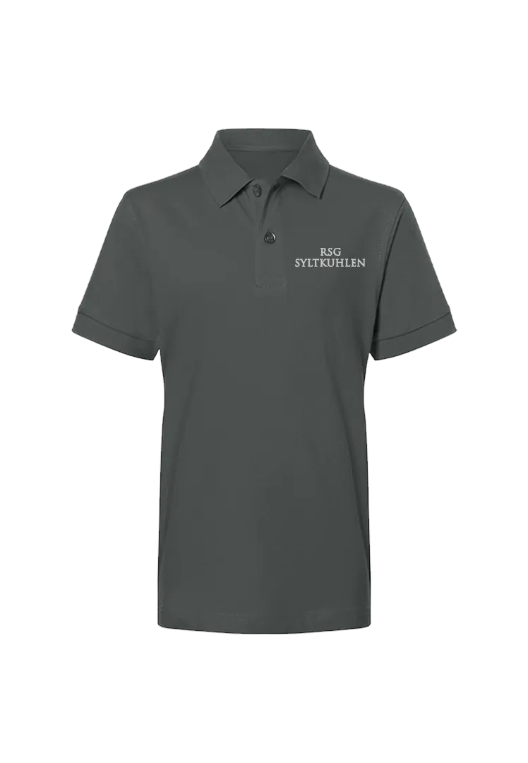 Poloshirt Kinder - graphite