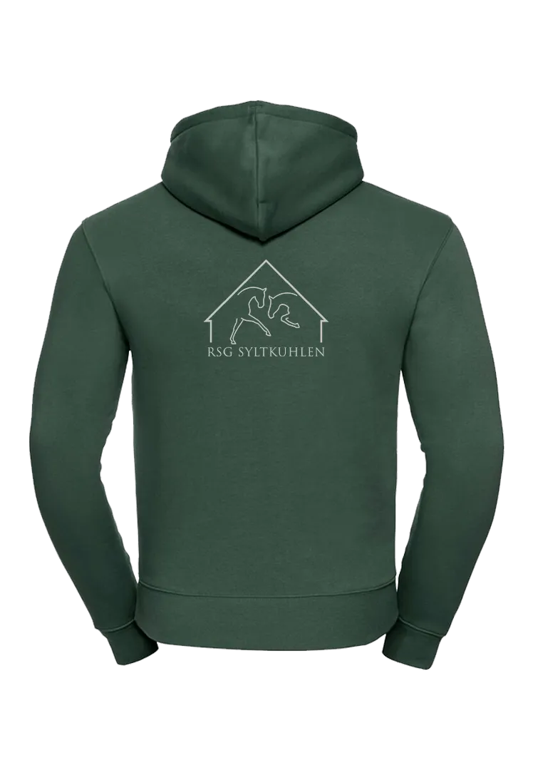 Zip-Hoodie Herren - bottle green 