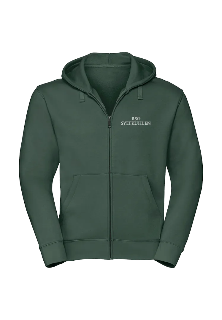 Zip-Hoodie Herren - bottle green 