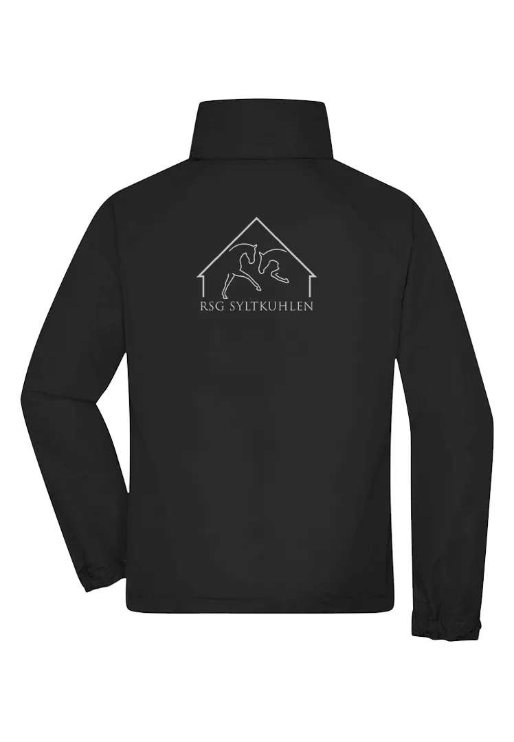 Regenjacke Herren - schwarz 