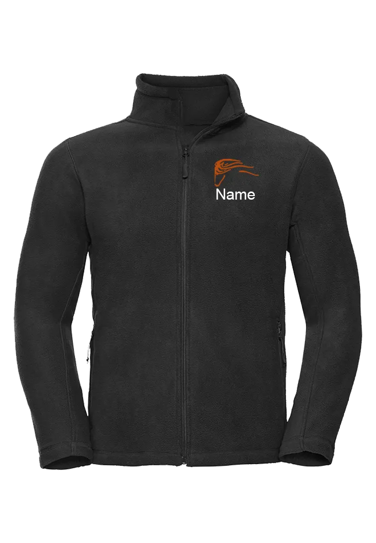 Fleecejacke Herren - schwarz