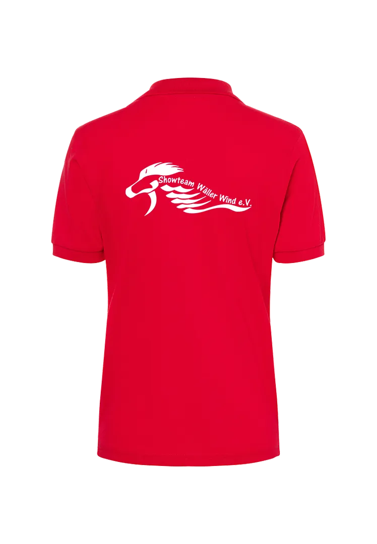 Poloshirt Showteam Damen - rot