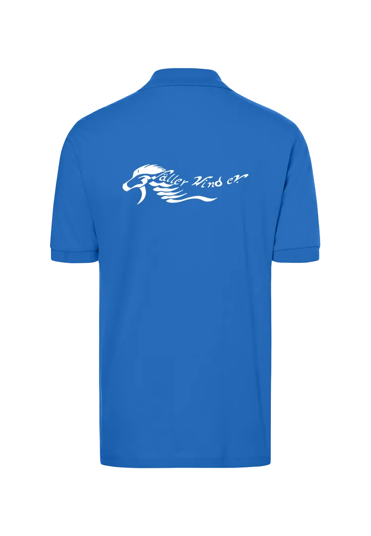 Poloshirt Herren- royal