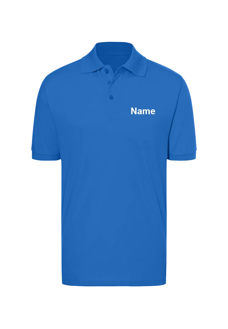 Poloshirt Herren- royal
