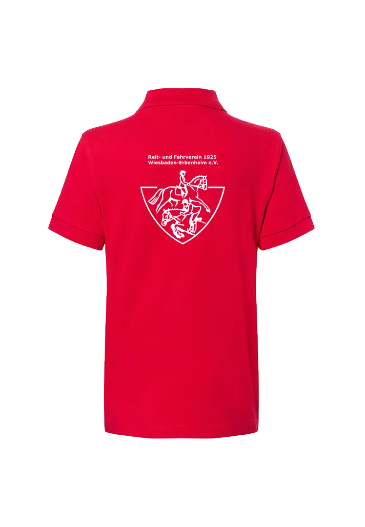 Poloshirt Kinder - rot
