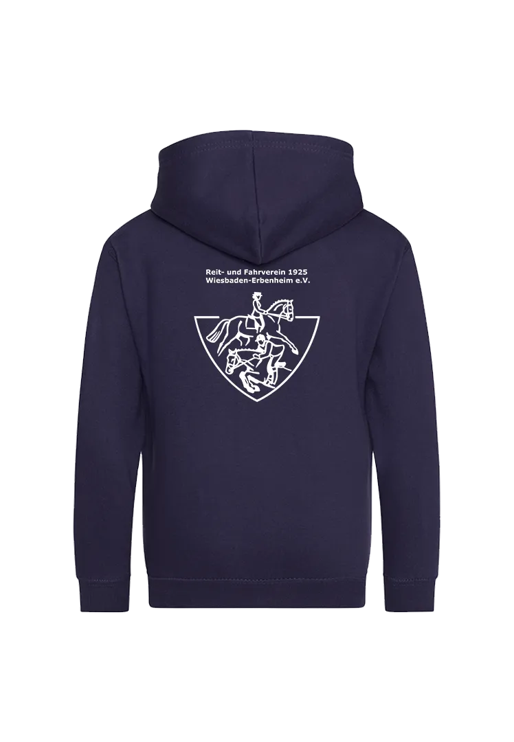 Zip-Hoodie Kinder - navy