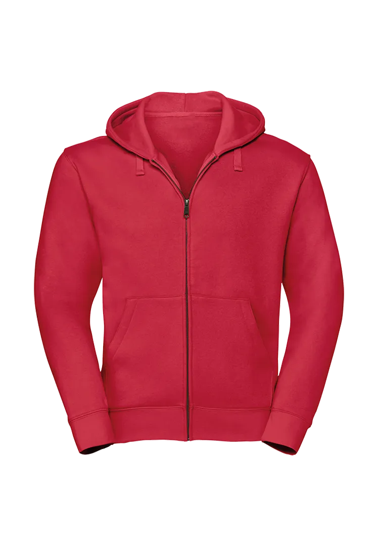 Zip-Hoodie Herren - rot