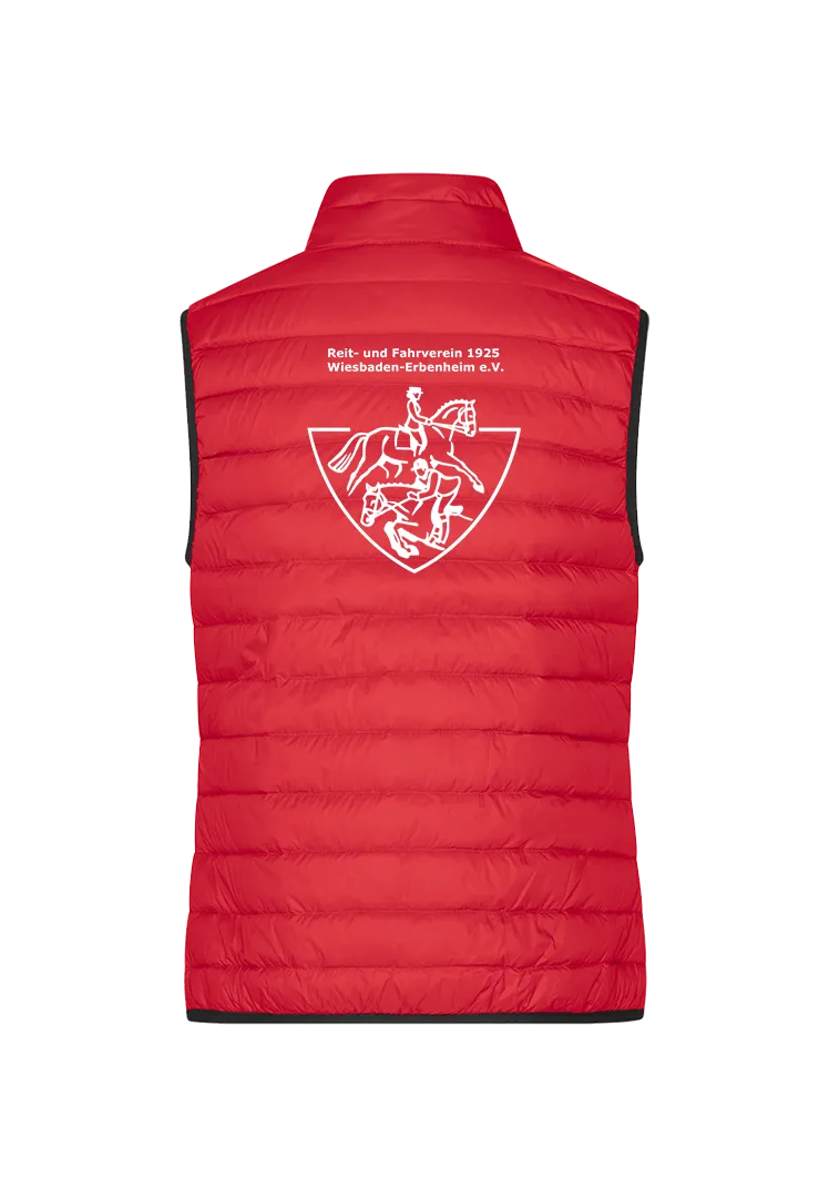 Steppweste Damen - rot