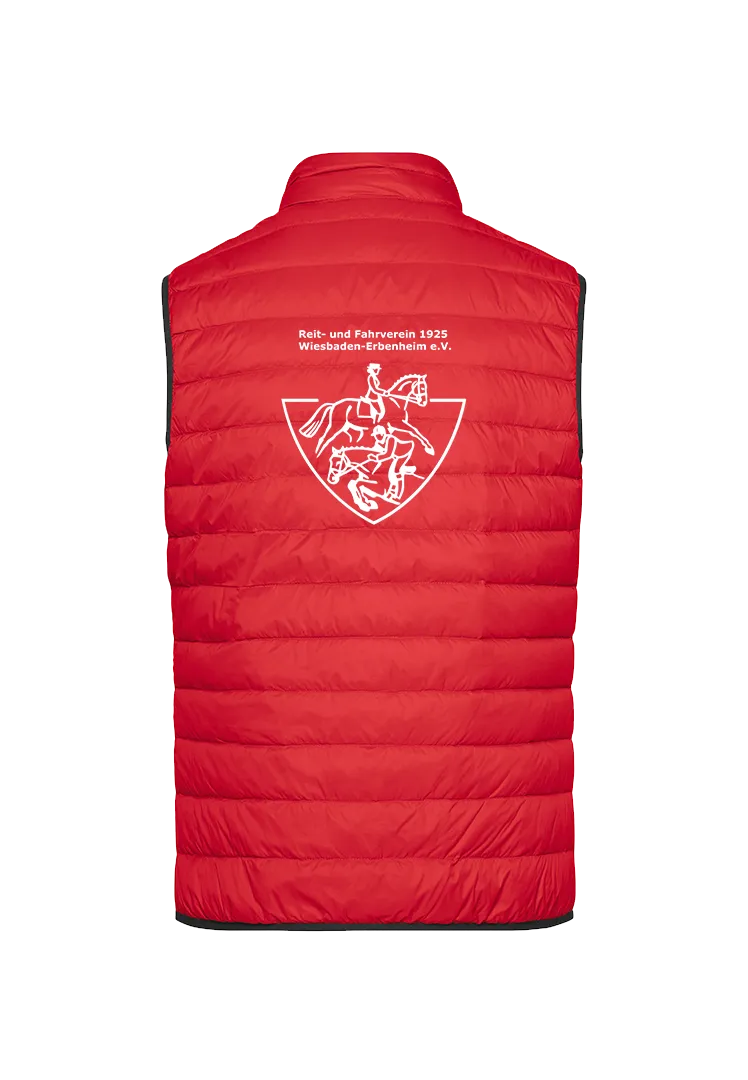 Steppweste Herren - rot