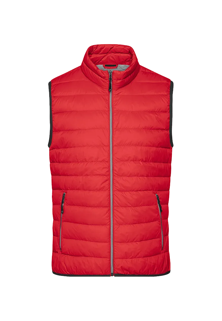 Steppweste Herren - rot