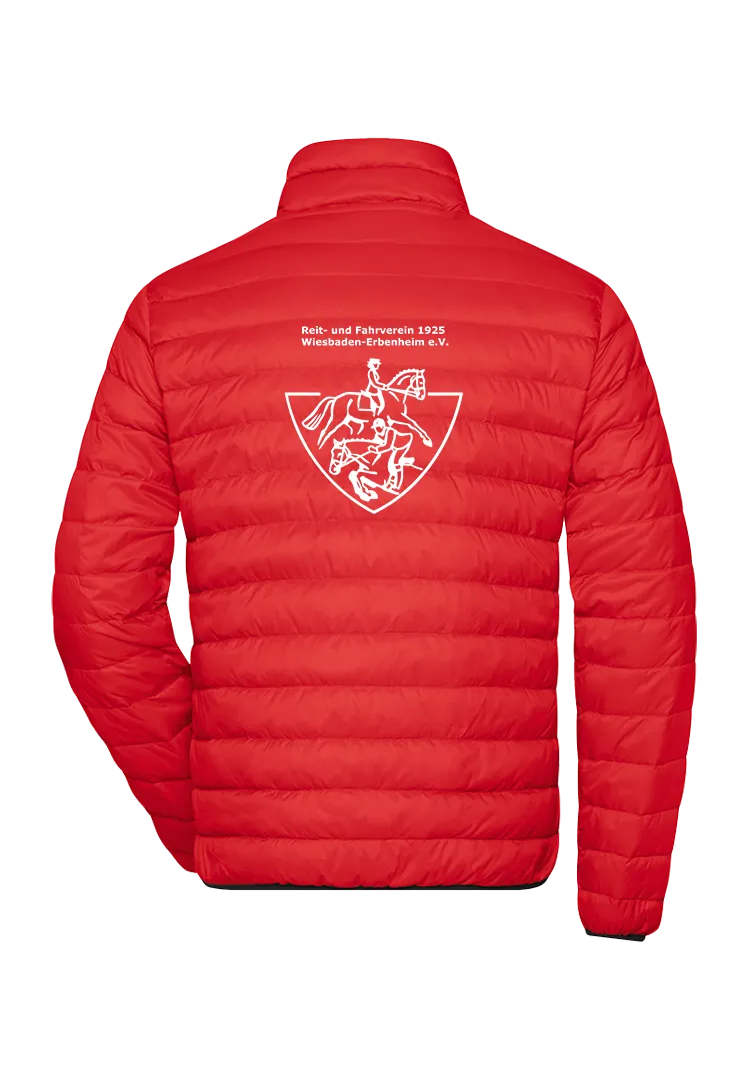 Steppjacke Herren - rot