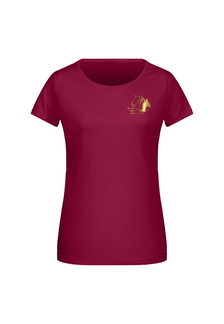 T-Shirt Damen - wine