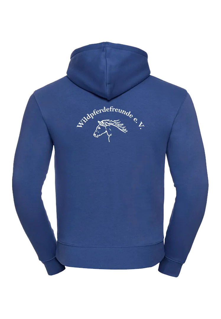 Zip-Hoodie Herren - bright-royal