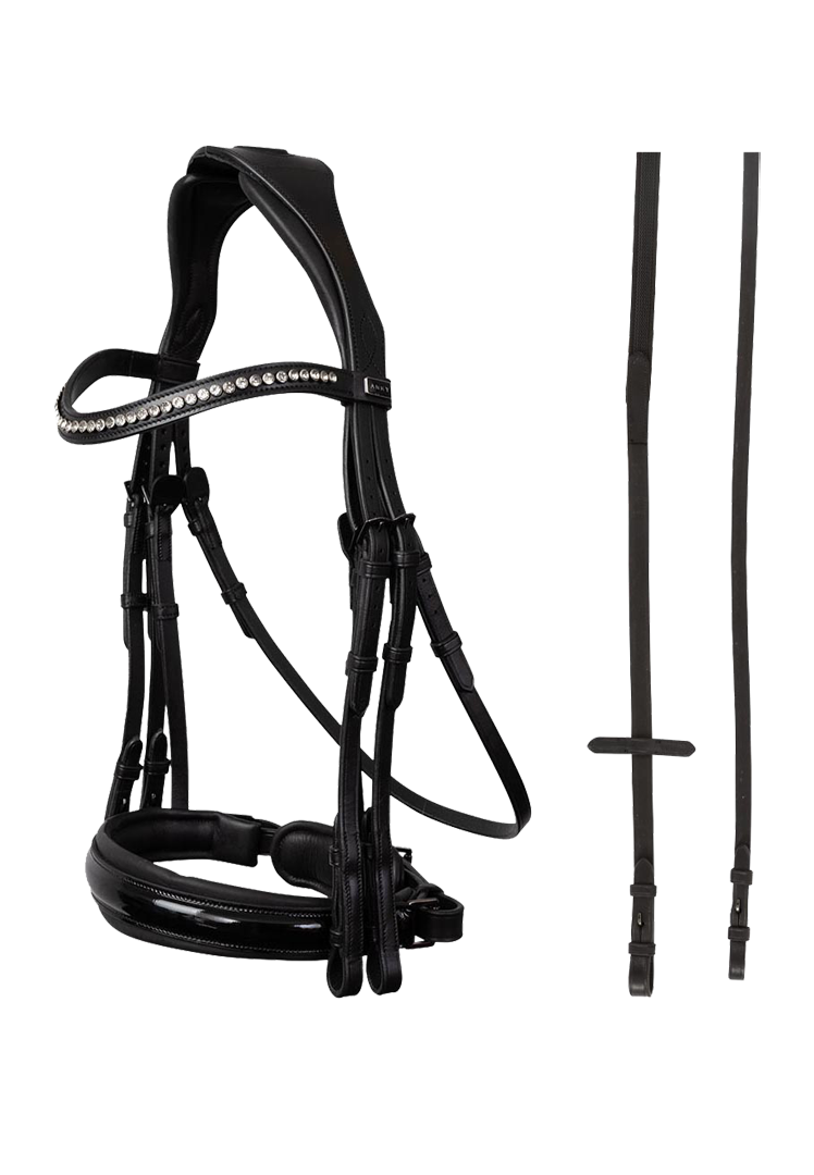 Kandare Weymouth Comfort Fit ATH22001 - black